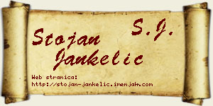 Stojan Jankelić vizit kartica